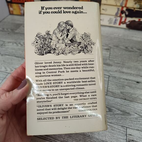 OLIVERS STORY Erich Segal 1978 Avon Paperback Second Printing - Picture 5 of 11